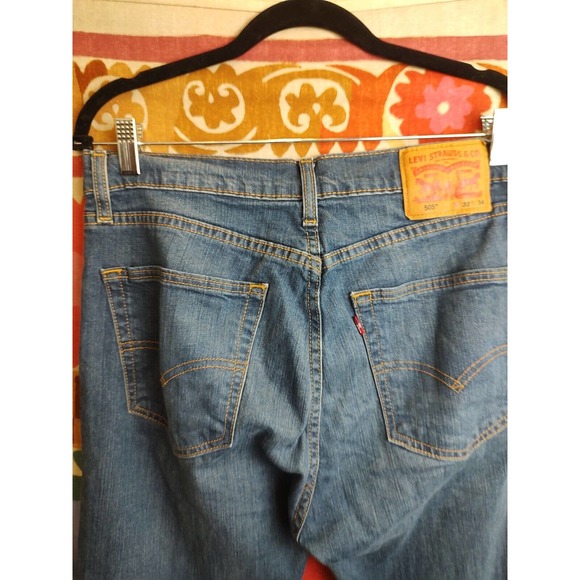 Levi's 505 Men's Jeans 32 x 34 - Picture 11 of 12